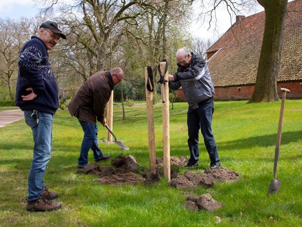 Aanplant laan- en fruitbomen buurtschap Ter Borg