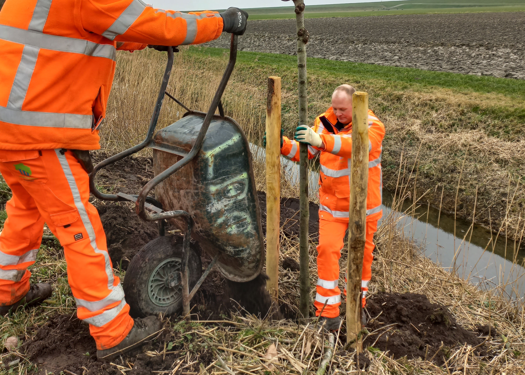 Arjan aan het werk (1)