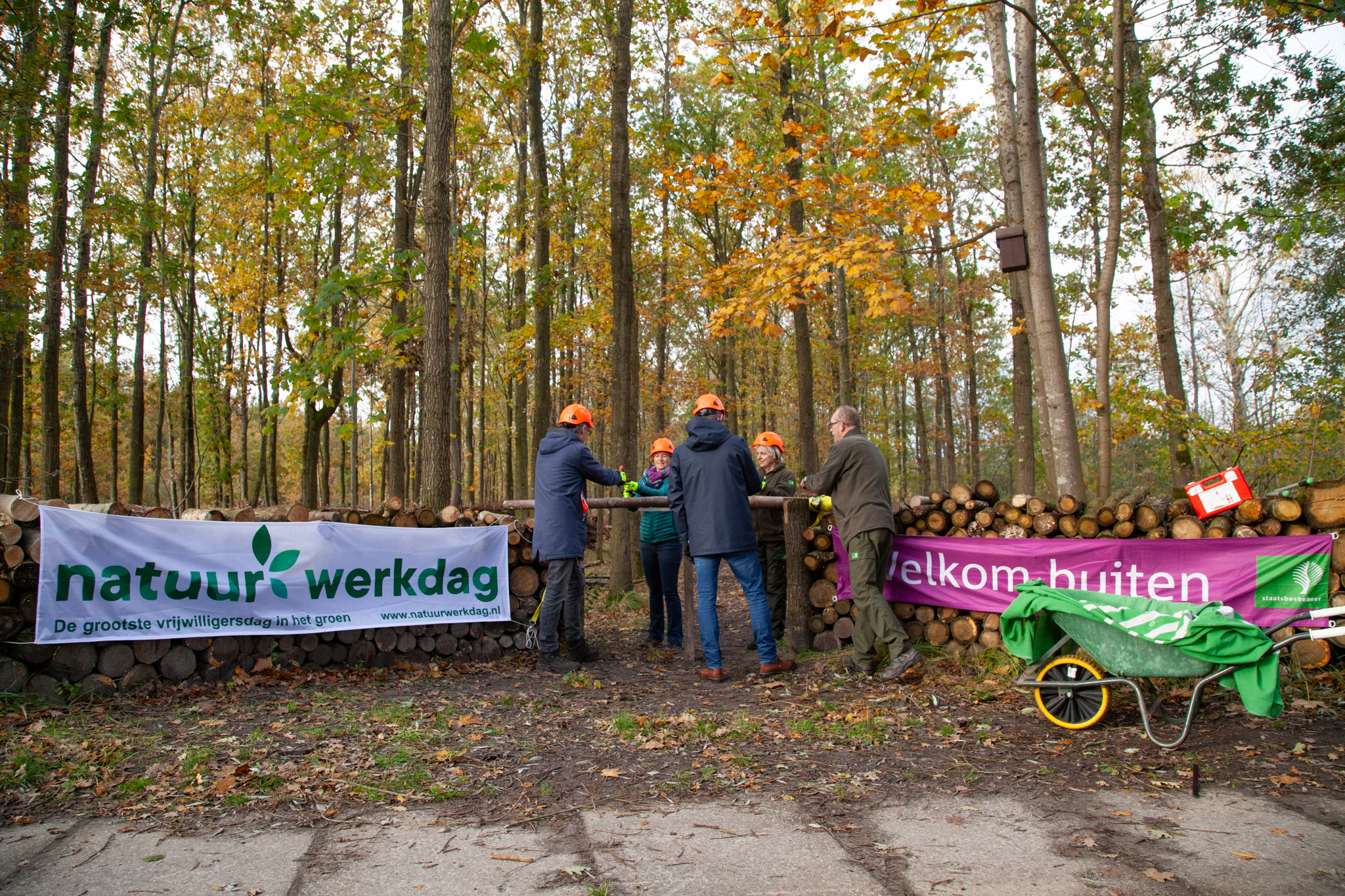 Natuurwerkdag Lauwersnest Opening